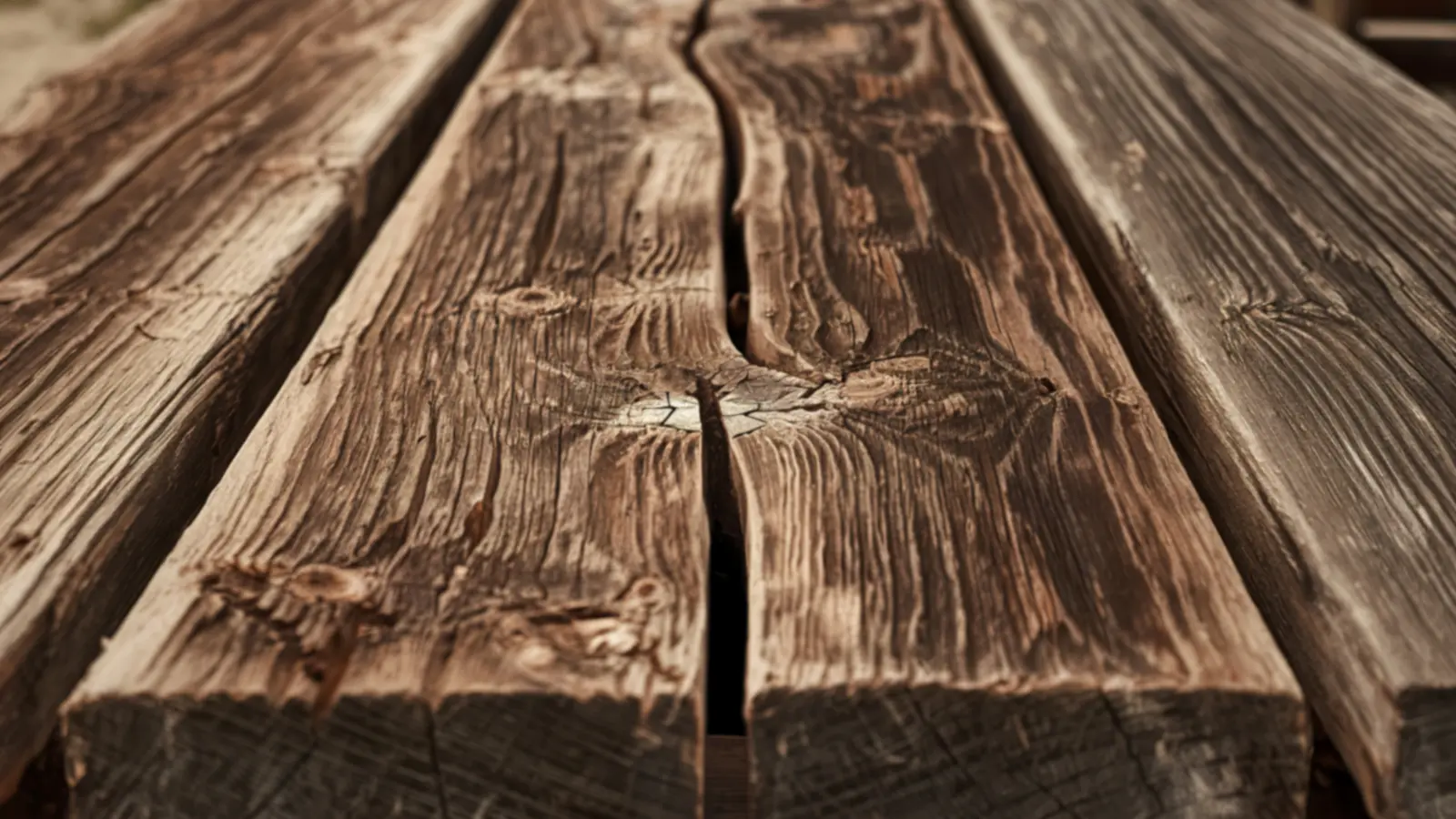 Boards That Are Cracked, Split, or Visibly Warped